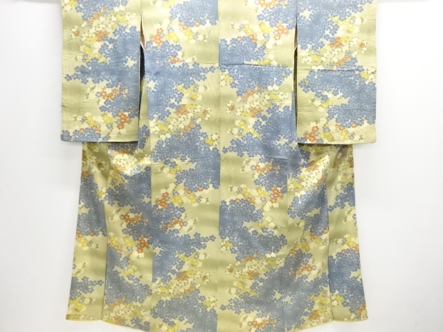 大正ロマン　桜橘模様着物